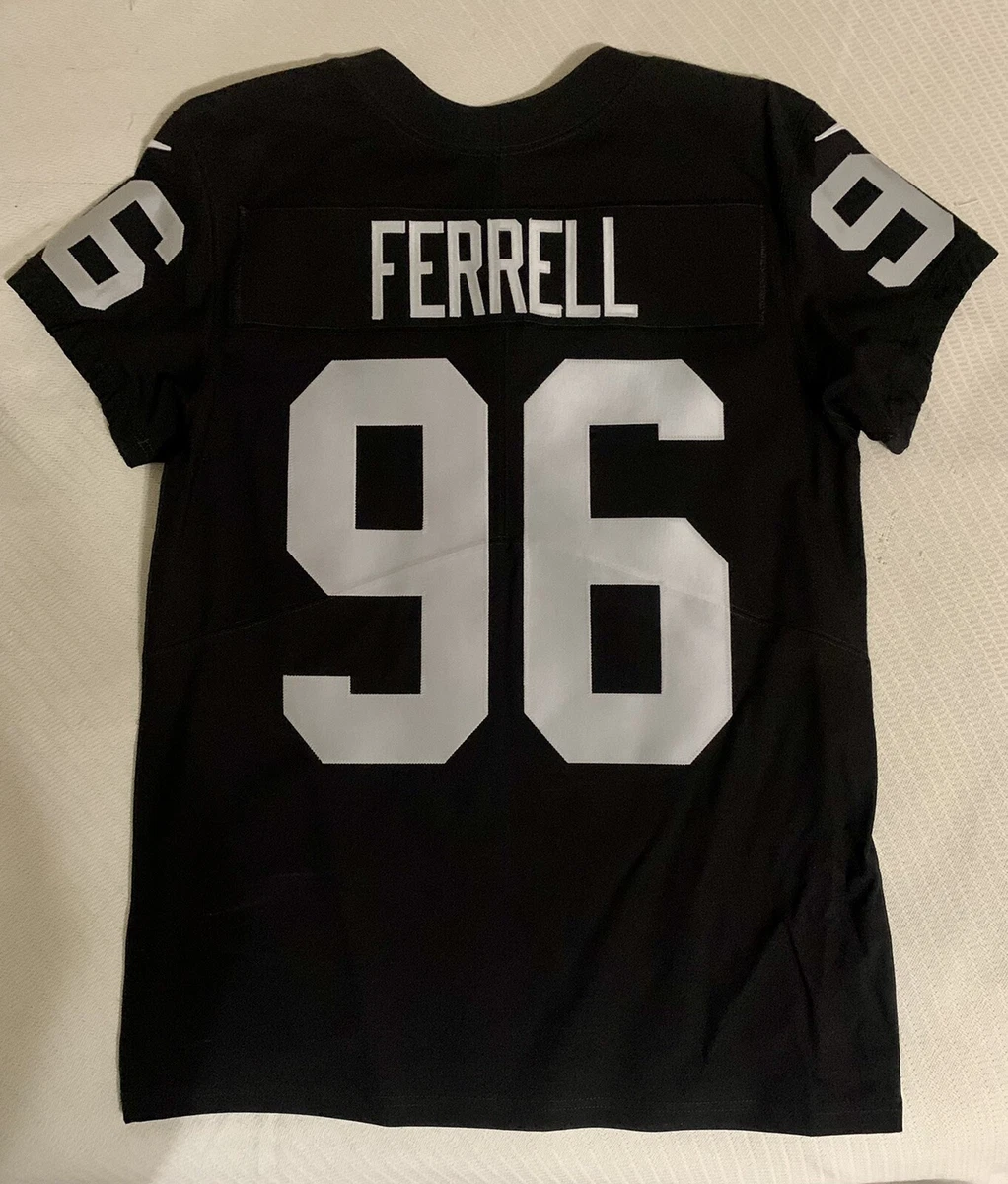 Las Vegas Raiders No96 Clelin Ferrell Men's Nike Black Edition Vapor Untouchable Elite Jersey