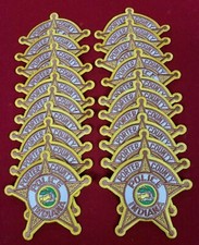 PORTER COUNTY INDIANA Patch Lot Trade Stock 20 police patches POLICE PATCH