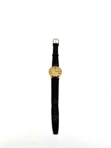 TISSOT Leather banded Stainless steel watch