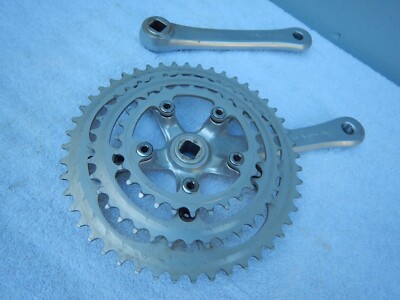 SR Sakae FX Triple Mountain Bike 175 Cranks Crankset Vintage
