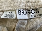 Briggs New York Womans Beige Pants/ Size M — photo 3