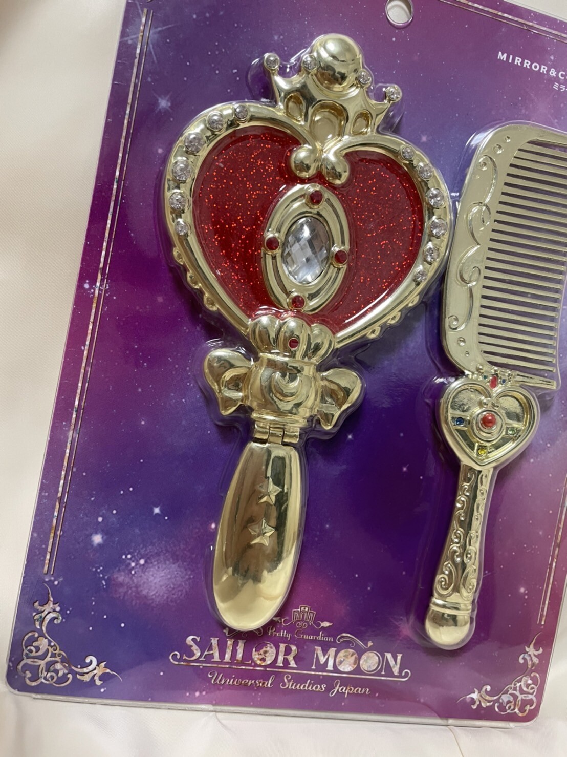 USJ Limited Sailor moon Mirror & comb set Universal Studios Japan 2022