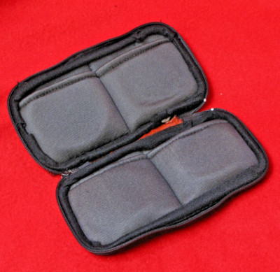 Filtertasche für 4 Filter mit max. Ø 67 mm - vintage  - gebraucht
