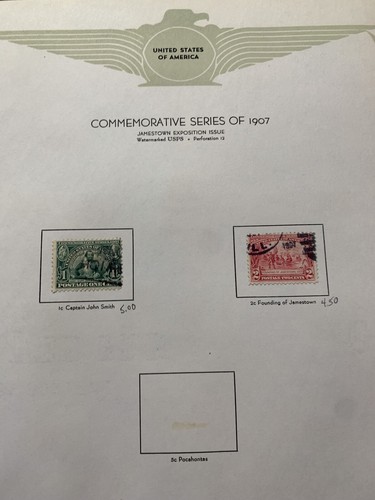 United States Stamp Lot. Late 19th/Early 20th Century. Mint/Used AVE-VF. CV $697 - Picture 4 of 20