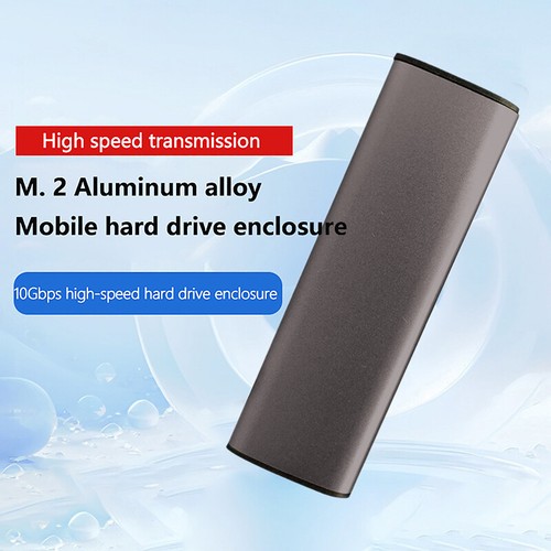 Metal External M2 NVMe SSD Enclosure 10Gbps PCIe SSD Case Portable M.2 Disk Box - Afbeelding 6 van 14