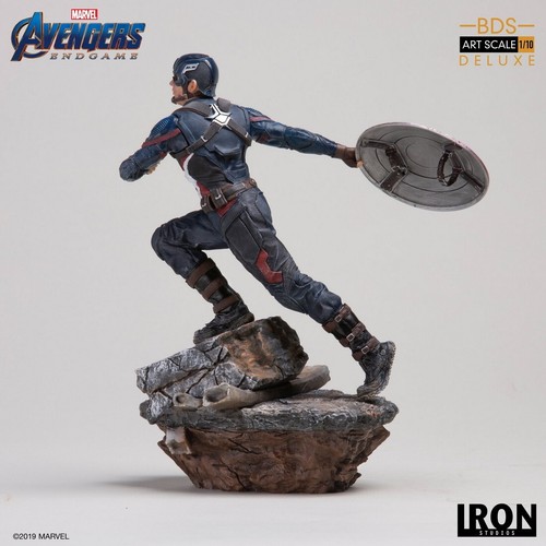Iron Studios Avengers: Endspiel Captain America Deluxe BDS Art 1/10 Statue - Bild 9 von 17