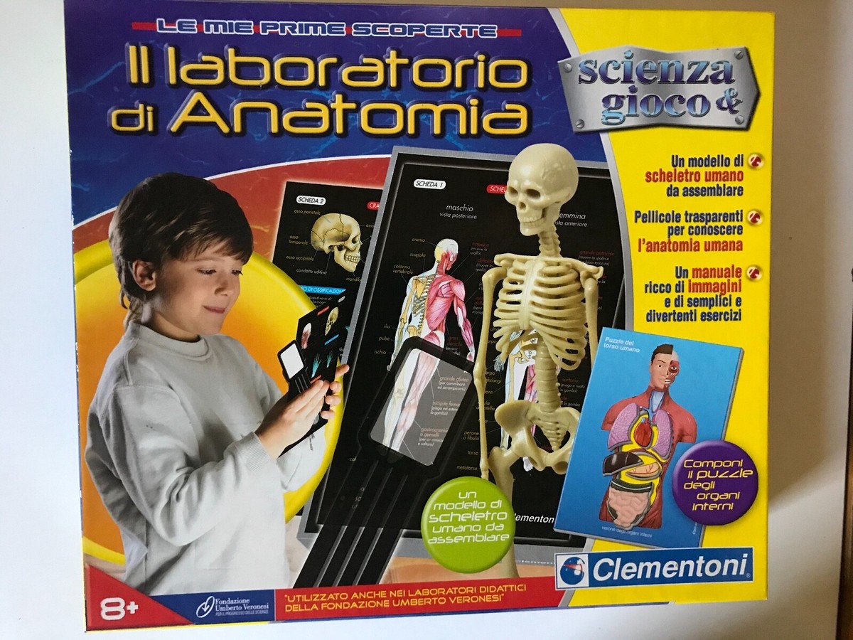 il corpo umano laboratorio anatomia 13964 Clementoni - Main Image