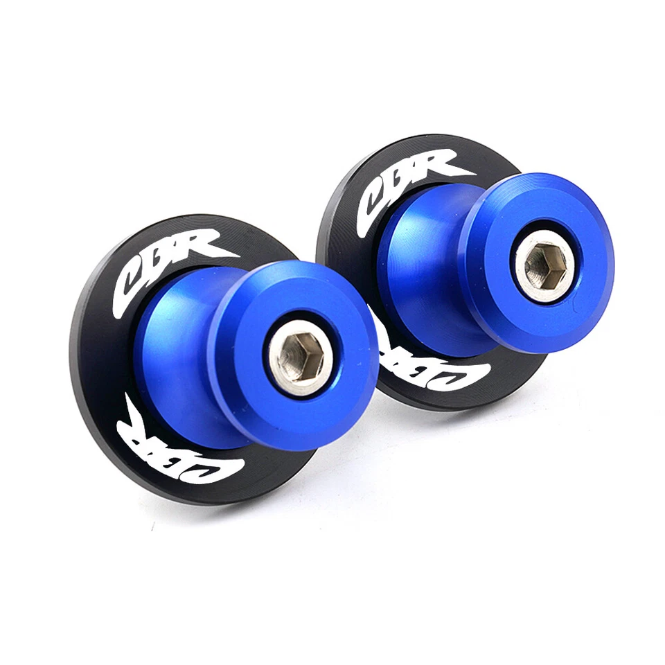 Tornillo de pie M8 basculante carretes deslizantes para HONDA CBR 600RR 1000RR 2004-2023 Foto 3 de 4