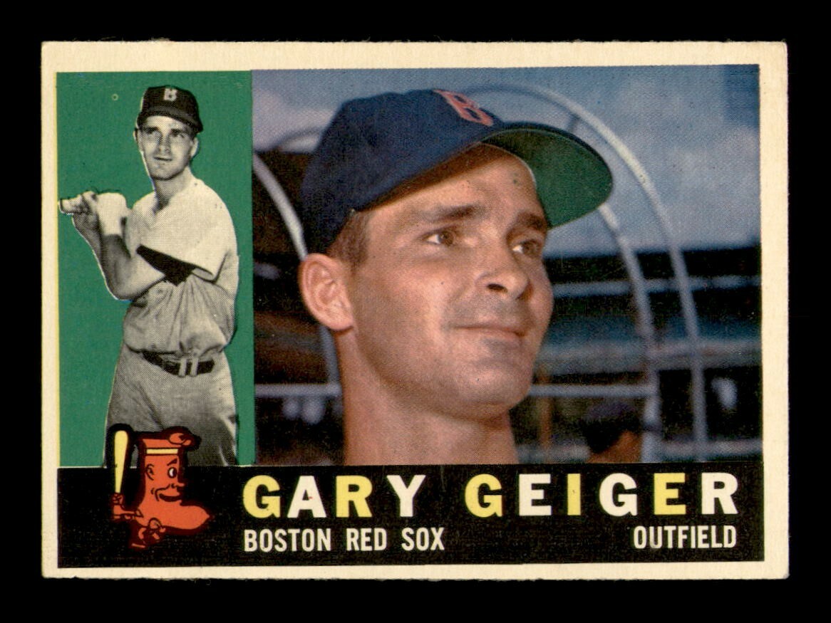 1960 Topps #184 Gary Geiger EX-MINT Baseball Card OBGcards