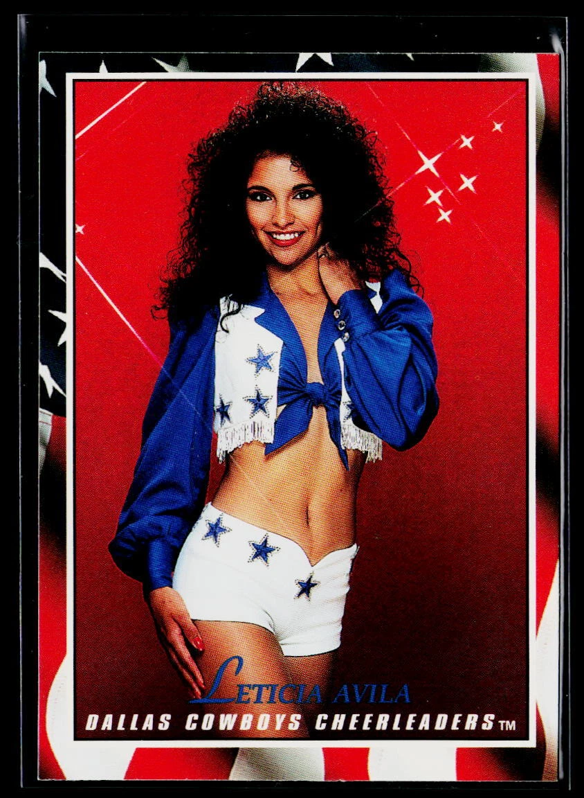 1993 Score Group Dallas Cowboys Cheerleaders Leticia Avila #2 for