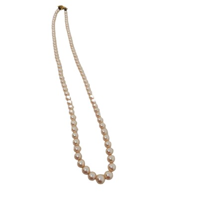 Vintage Marvella Faux Pearl Necklace Costume Jewelry Classic