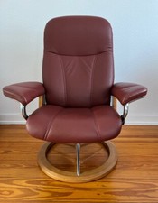 Stressless Drehsessel Consul, Größe M, Leder Batick, Farbe Bordeaux