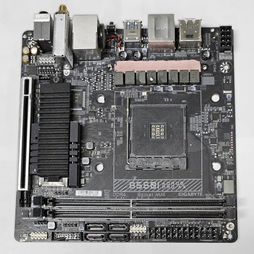 GIGABYTE | B550I AORUS PRO AX | AMD AM4 Mini-ITX DDR4 Motherboard - FOR PARTS