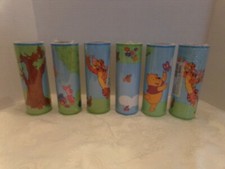 NEW LOT LOT OF 6 VINTAGE 1992 DISNEY POOH BEAR WALLPAPER PRE PASTED BORDER