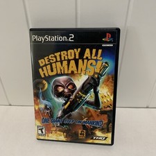 PlayStation2 : Destroy All Humans PS2 No Manual