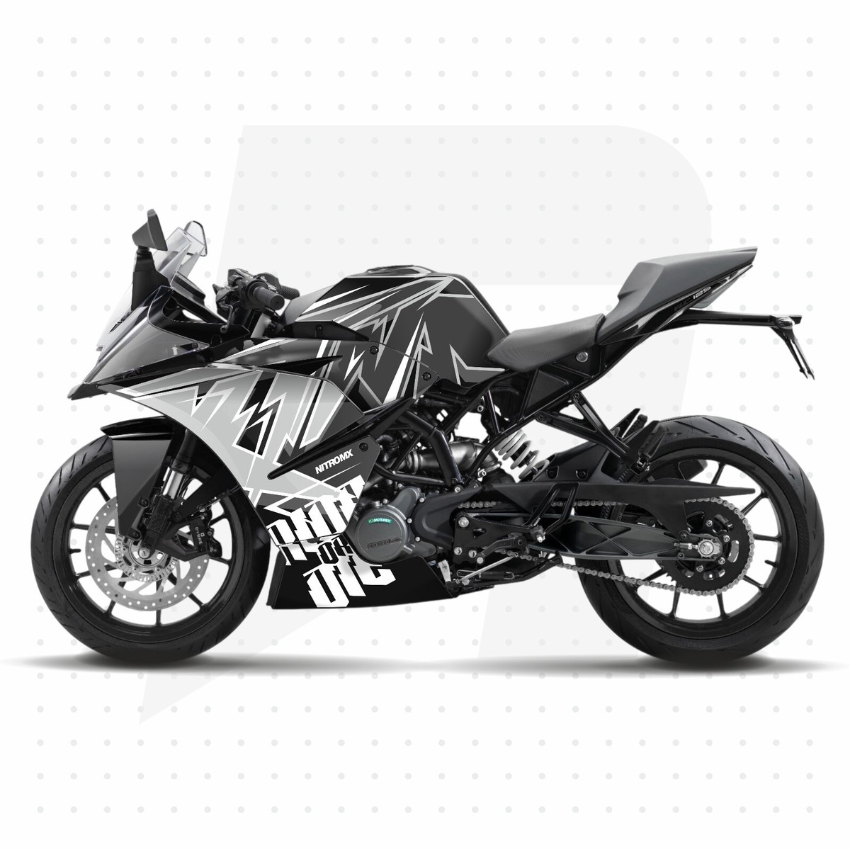 Graphics Kit for KTM RC 125 200 250 390 2014 2015 2016 2017 2018