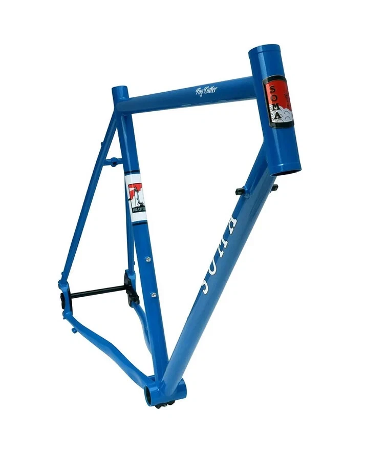 Soma Frame Fog Cutter Cerulean Blue Road Endurance Touring Gravel Disc 66cm - Image 2 of 4