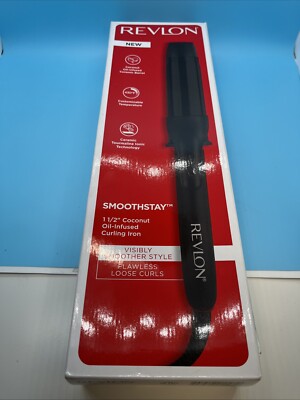 Revlon SmoothStay Coconut Oil-Infused Curling Iron (1-1/2 in)