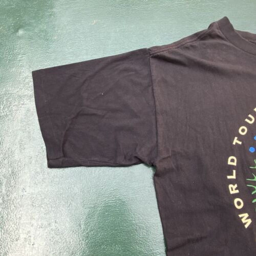 T-shirt vintage anni 90 John Denver Tour grande punto singolo 1994 USA Plant-It 2000 - Foto 11 di 14