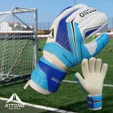 ATTONO Profi Torwarthandschuhe SAFE DEFENCE Torwart Handschuhe mit Fingersave