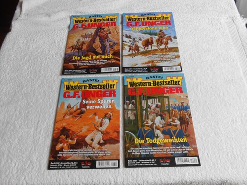 Bastei Western Bestseller G.F. Unger Nr. 2650,2651,2652,2653