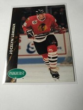 1992-93  Pro Set - Parkhurst Jocelyn Lemieux Chicago Blackhawks #256