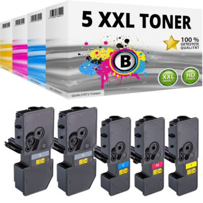 5 Toner für Kyocera TK-5430 ECOSYS MA2100cfx MA2100cwfx PA2100cwx PA 2