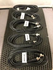 7pc BNC Male to BNC Male RG58 10ft RF Coaxial Patch Cable Jumper | New