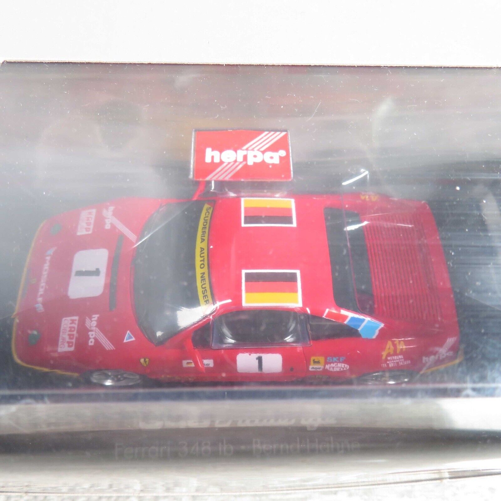 HERPA 182652 - 1:43 - Ferrari 348 tb Bernd Hahne - OVP #AU58949