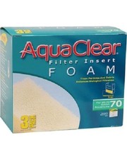 AquaClear Filter Insert Foam 70 Media  3 pack  HAGEN A-1396