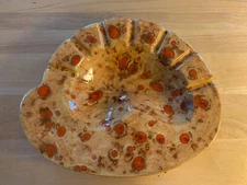 Vintage Mid-Century Modern Large Ceramic Ashtray