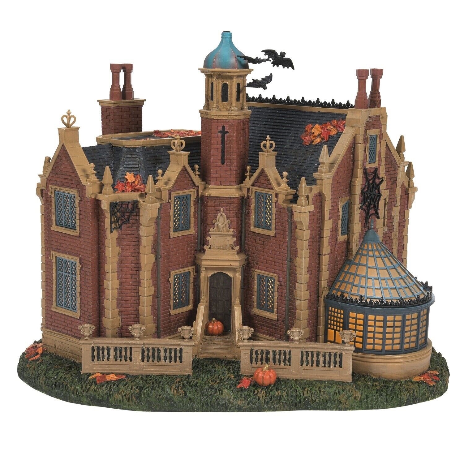 Department 56 Snow Village Halloween Disney Haunted Mansion Lit Building