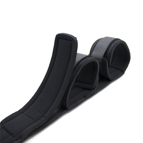 Broaden Bar PU Leather Handcuffs Ankle Cuffs Open Leg Bondage Lockable Sex Toys - Picture 26 of 33
