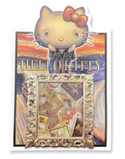 Art Hello Kitty Mini Mascot Sticker Museum limited goods