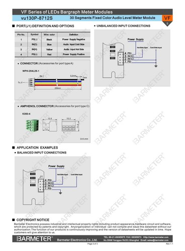 Display LED 30sec Misuratore VU modulo dB Misuratore Livello Amplificatore - Prezzo all'ingrosso - Foto 8 di 8