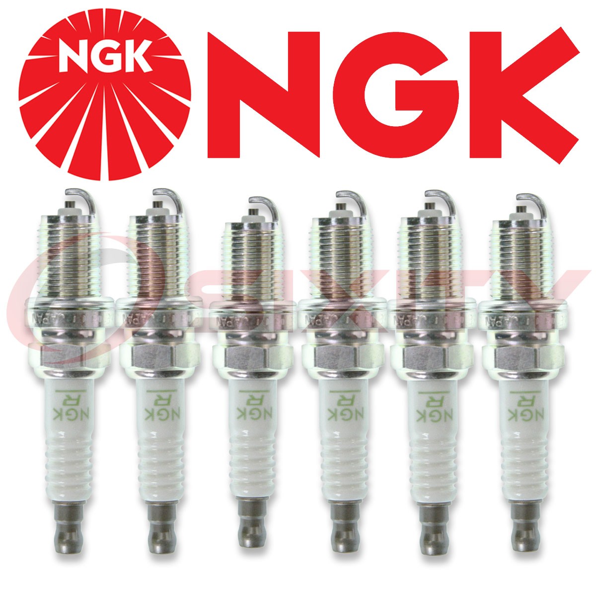 SET OF 6 NGK 2756/BKR6E-11 V-POWER PREMIUM COPPER SPARK PLUGS