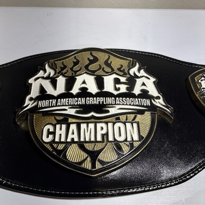2021 Naga Gold North American Grappling Association Championship Belt 