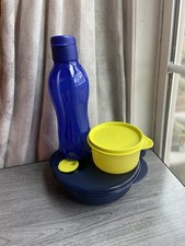 Tupperware Lunch Set 25 oz Bottle Crystal Wav...