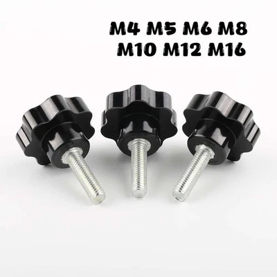 Feststellschraube Stellschraube Sterngriff M4 M5 M6 M8 M10 M12 M16 Klemmschraube - Bild 1 von 4