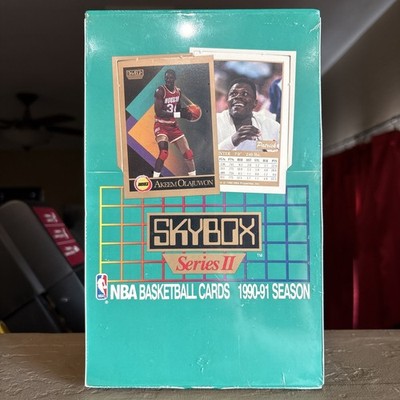 1990-91 Skybox Basketball Series 2 Factory Sealed Box, 36 packs! Michael Jordan