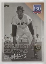 2019 Update 150 Years of Professional Baseball 150th Anniversary Willie Mays 0k4