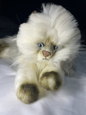 Vintage Yomika Persian Cat Plush Shaggy Furry Russ Stuffed Animal Toy