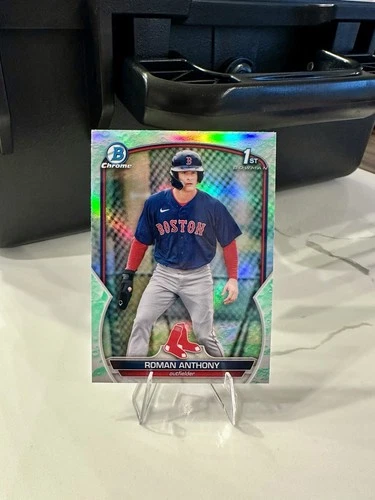 Roman Anthony 2023 Bowman Draft 1st Lunar Glow Refractor #BCP-71 Boston Red Sox