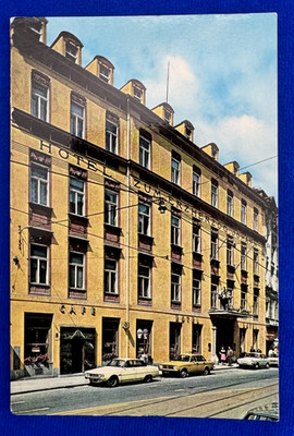 Vintage Historic Palais-Hotel Erzherzog Johann Graz Austria Postcard