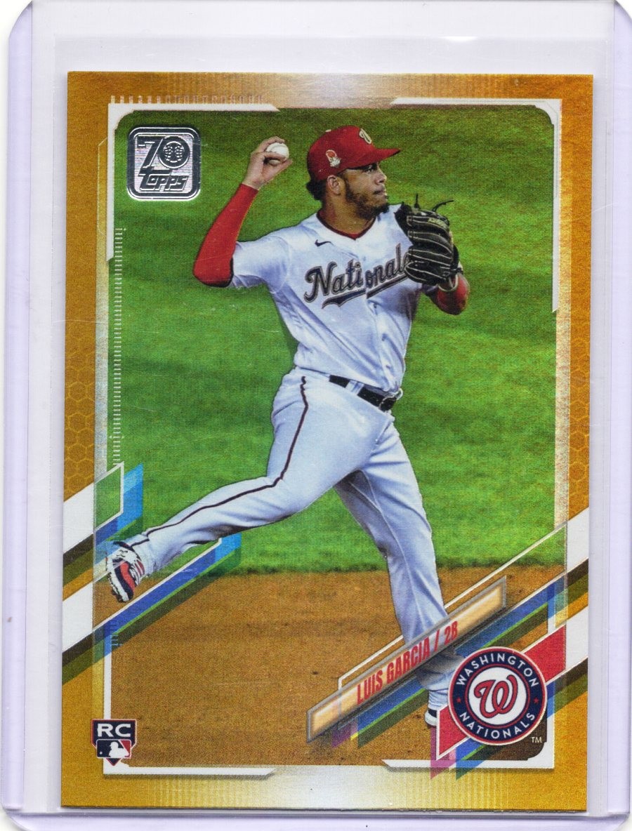 2021 Topps #298 Luis Garcia Gold Foil