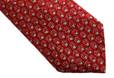 Vintage Authentic HERMES Paris 100 SILK Neck Tie 7585 SA