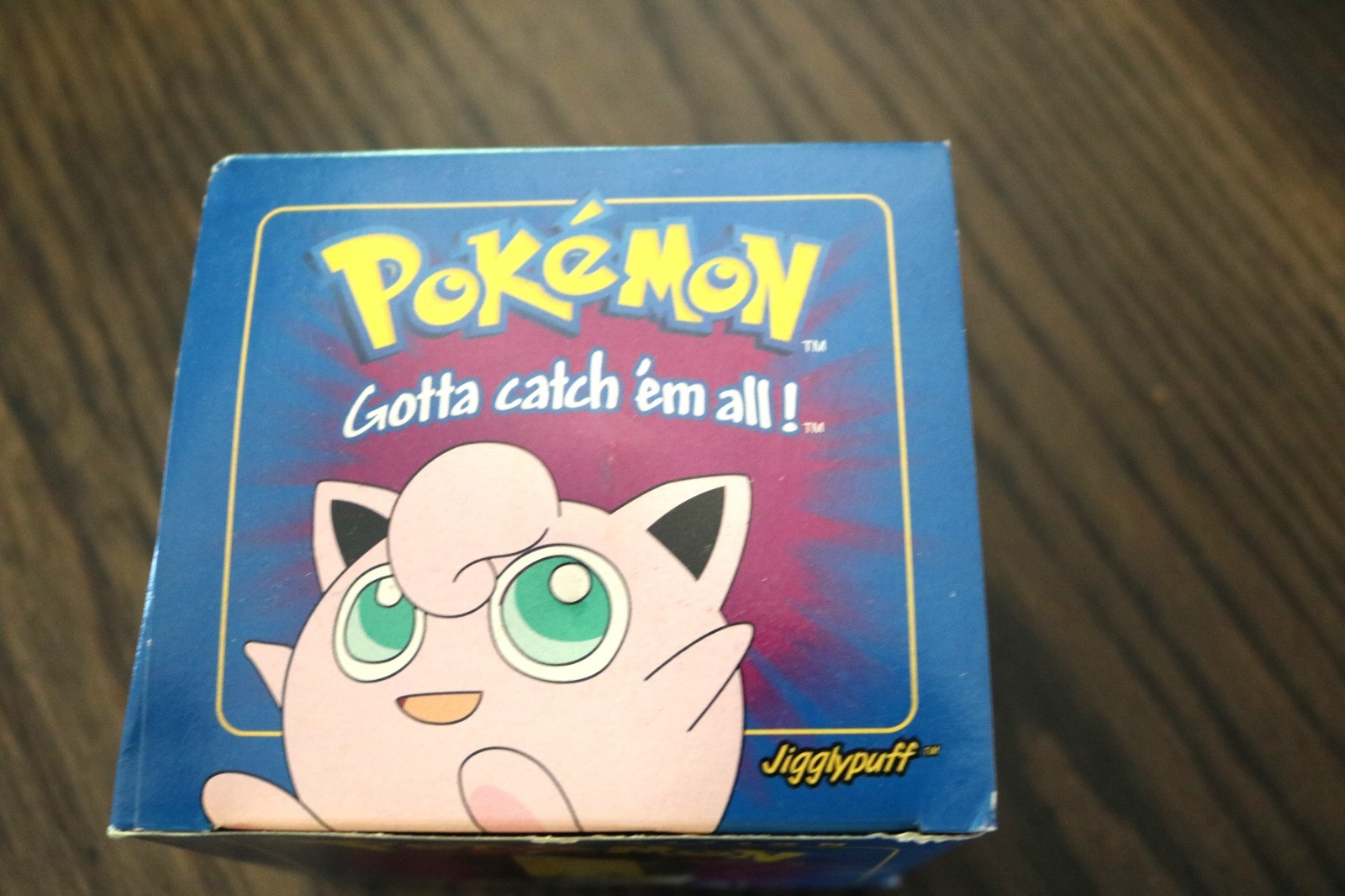 Pokemon 1999 Jigglypuff Burger King 23K Gold Plated Trading Card - Sealed