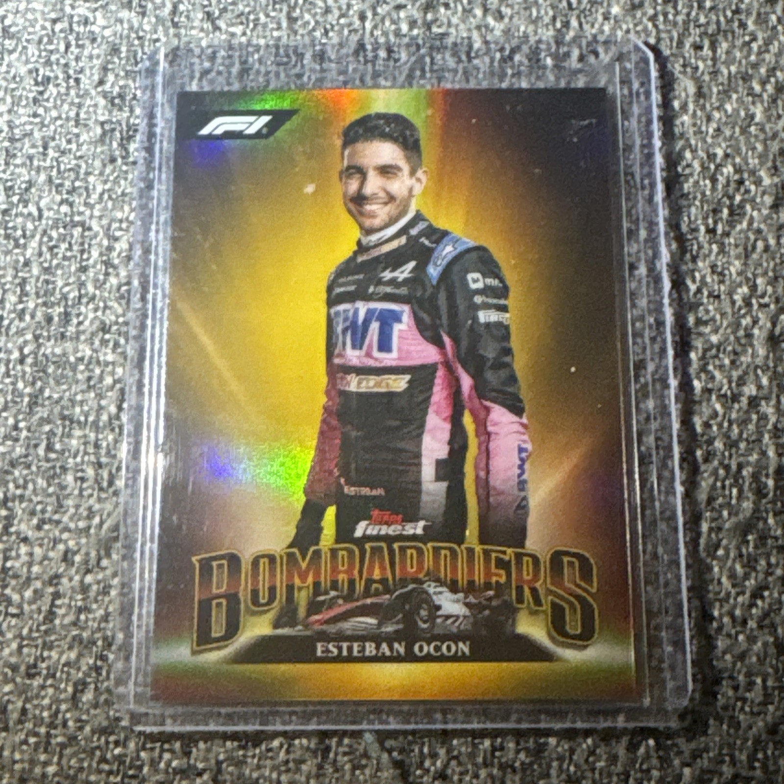2024 Topps Finest F1 Esteban Ocon Bombardiers BB-9