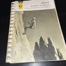 Kodak "Films in Rolls for Black and White Photography" VINTAGE