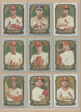 2024 Topps Allen & Ginter Silver Portrait Foil CARDINALS Base Team Set of (9)